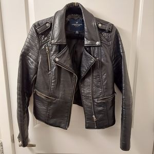 Vegan leather jacket
